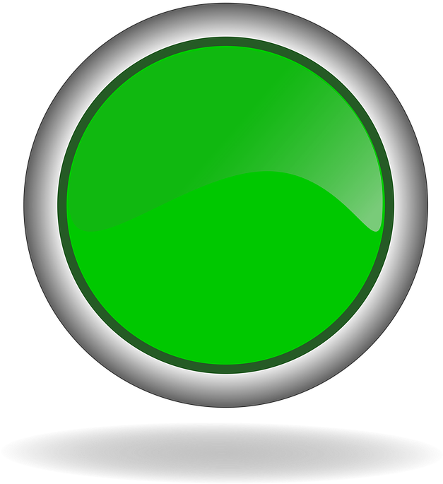 Green Button PNG