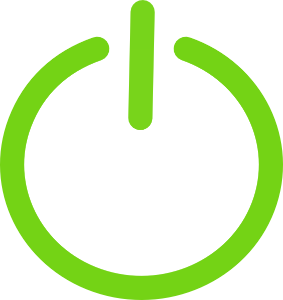 Green Button Png 564 X 599