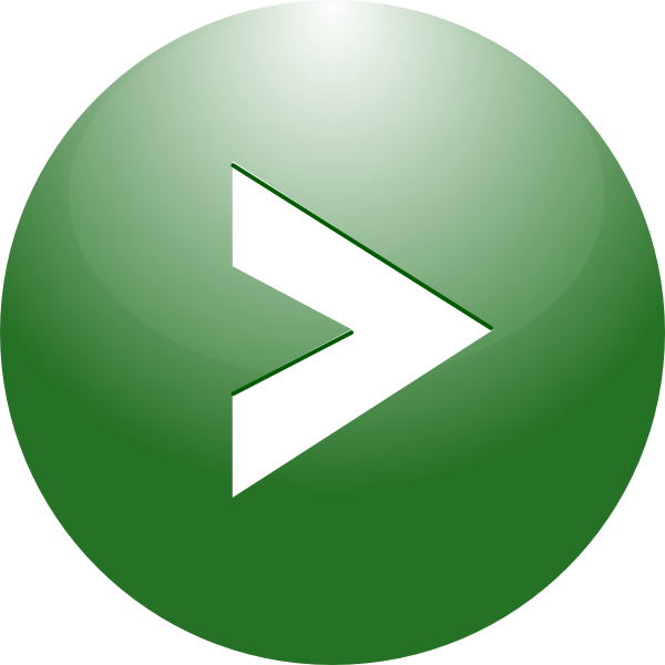 A Green And White Button