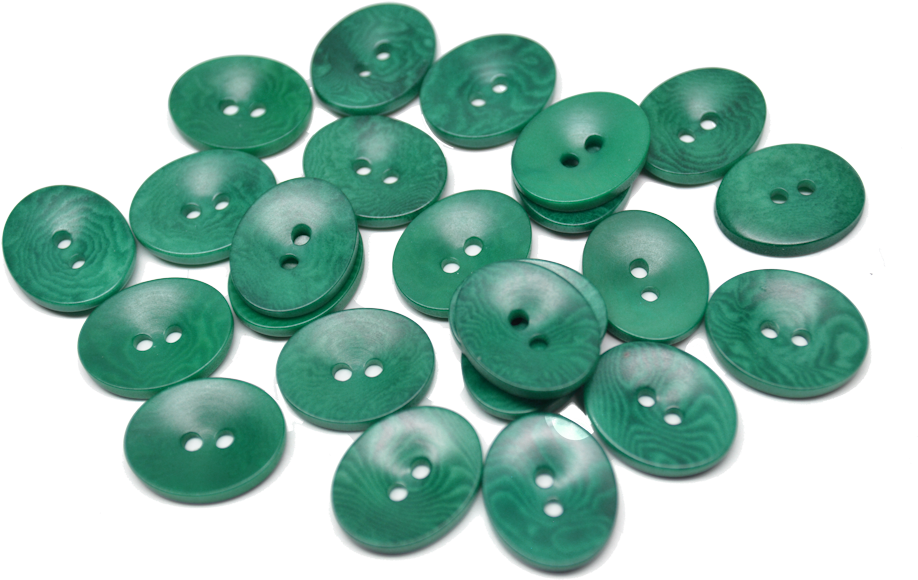A Group Of Green Buttons