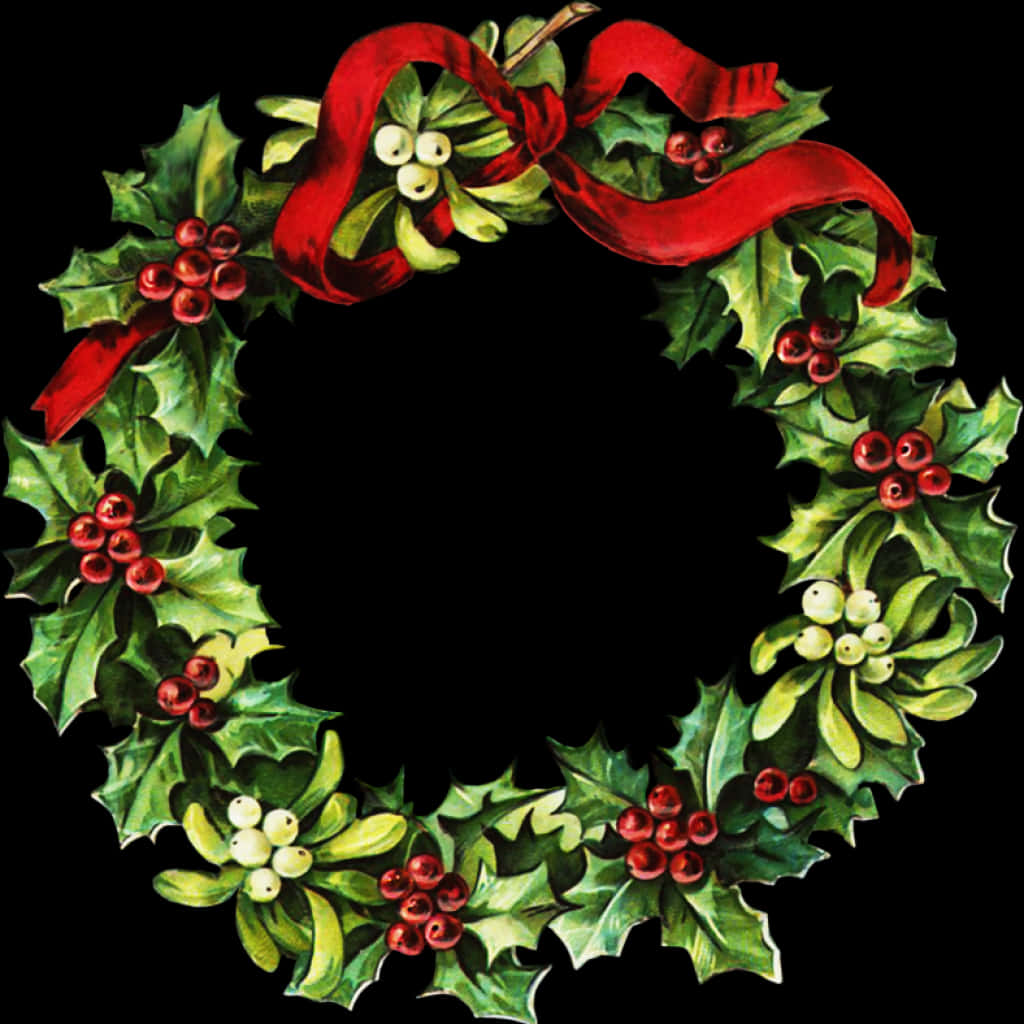 Green Christmas Wreath