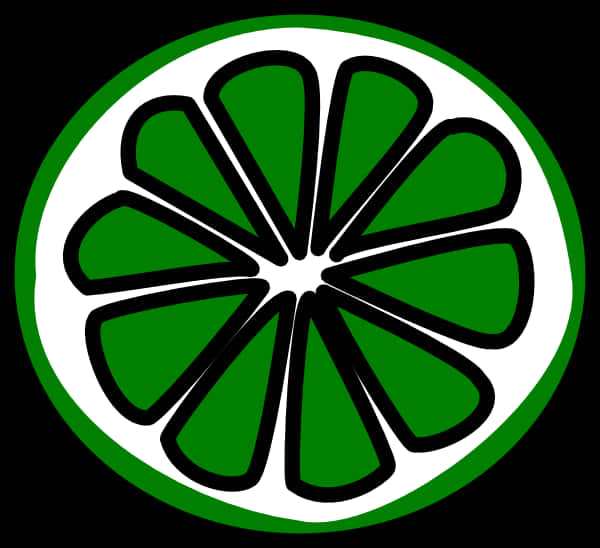 Green Circle Lime