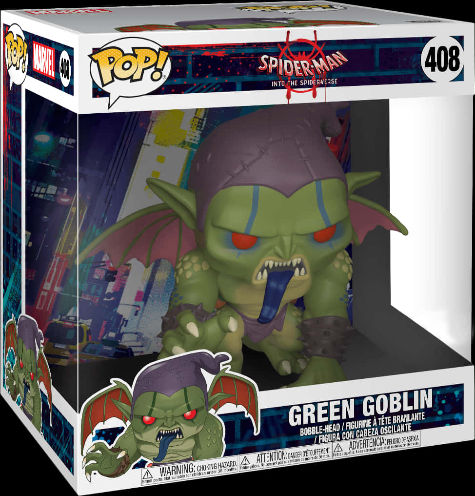 A Green Goblin In A Box