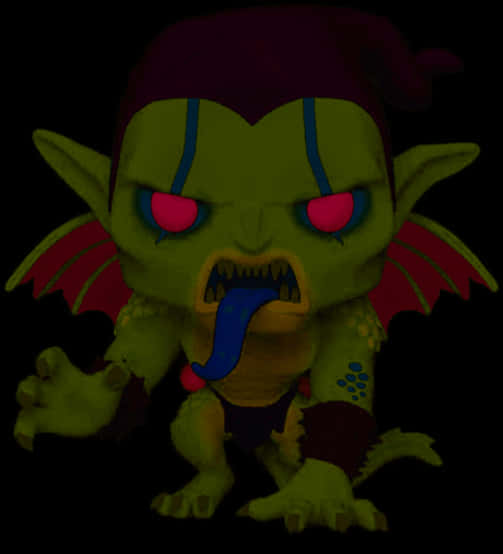 Green Goblin Funko With Tongue Out
