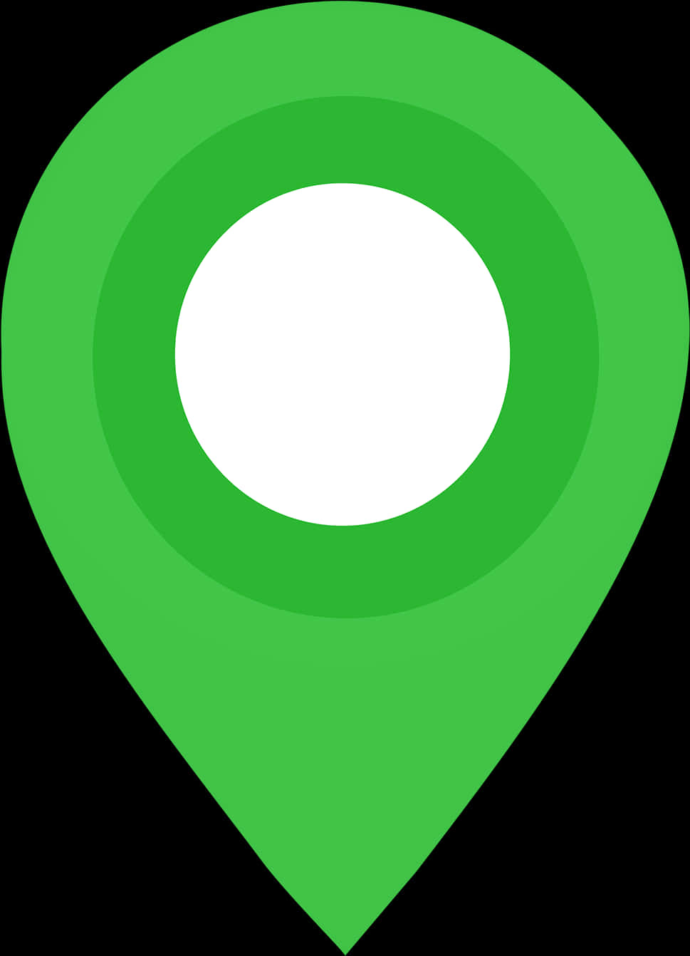A Green And White Pin