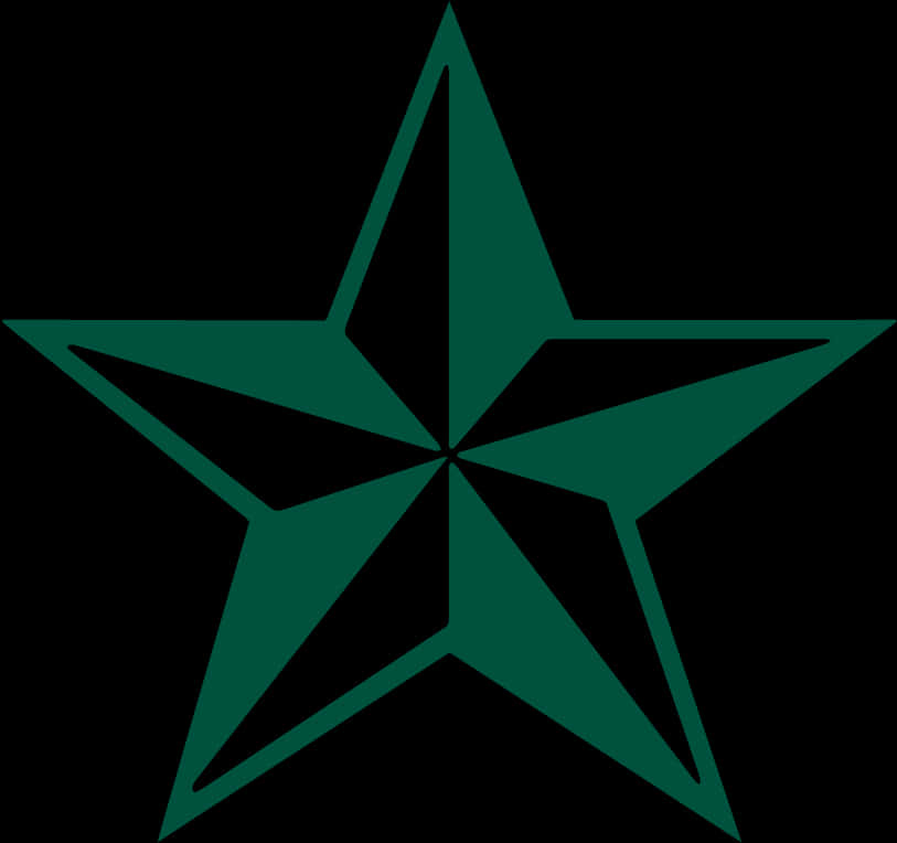 Green Signum Fidei Star