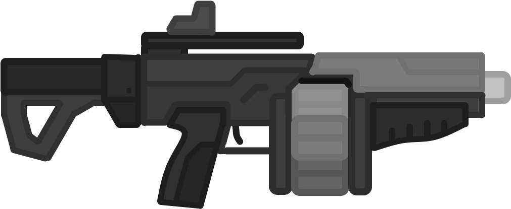A Black And Grey Gun
