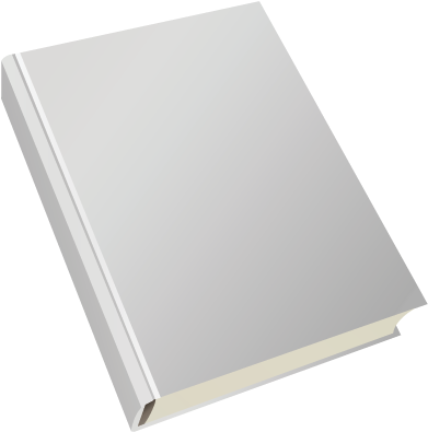 A White Book With A Black Background