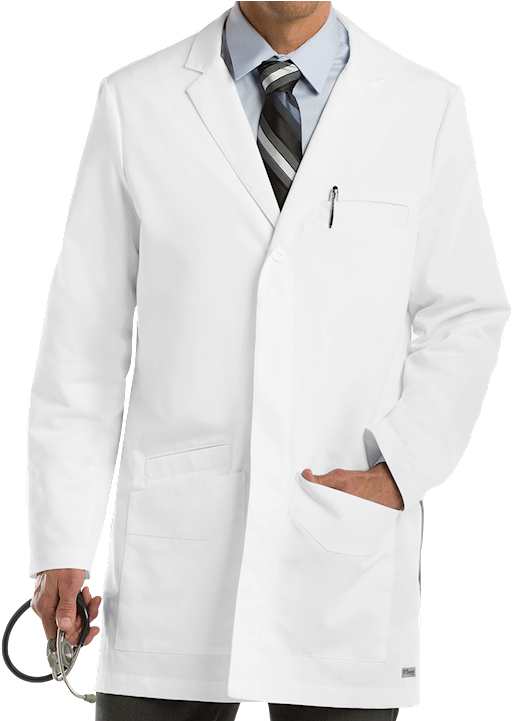 A Man In A White Lab Coat