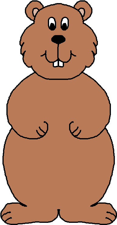 A Cartoon Of A Fat Hamster