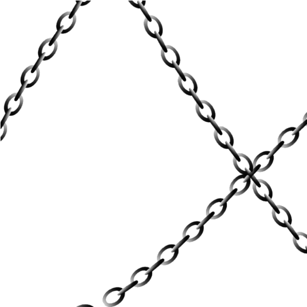 A Chain On A Black Background