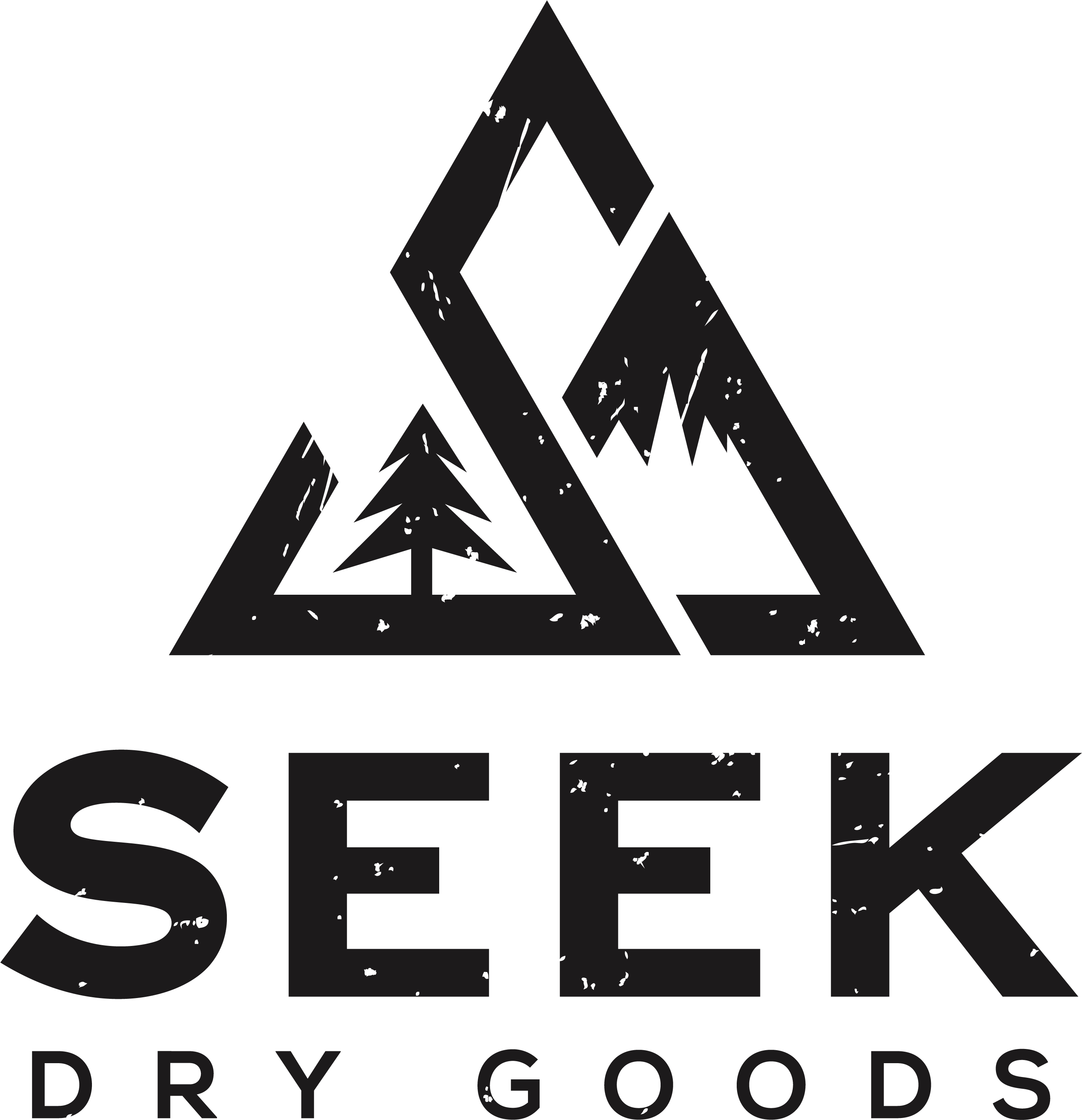 A Logo With A Triangle And Trees