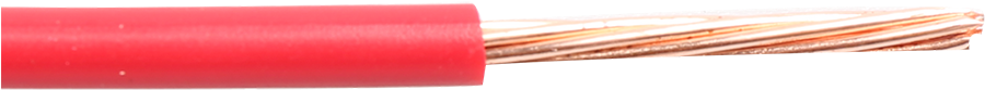 Close Up Of A Red Cable