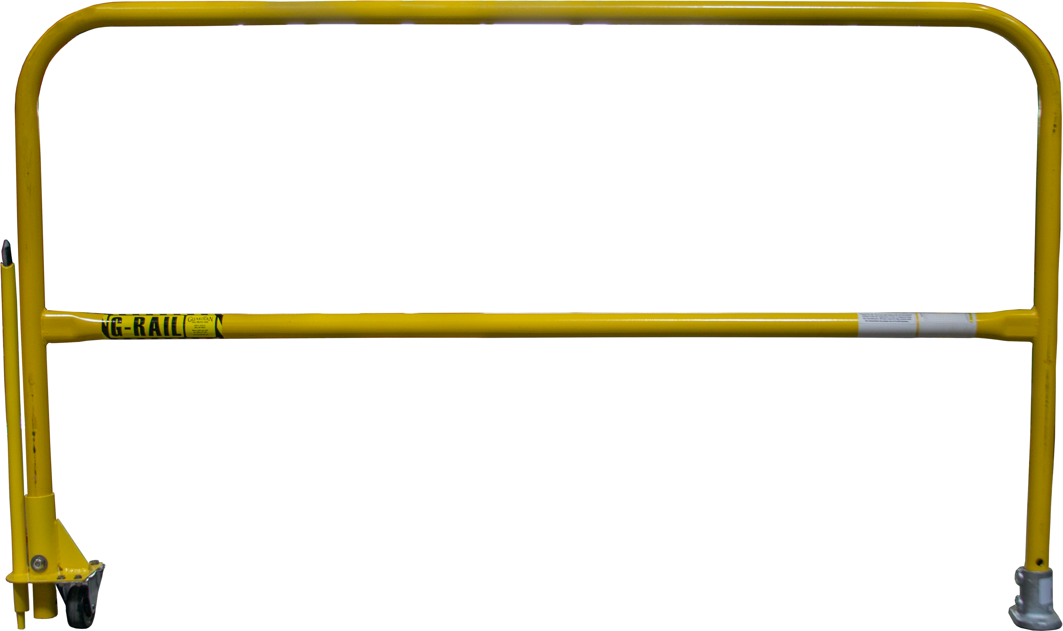 A Yellow Pole With Black Background