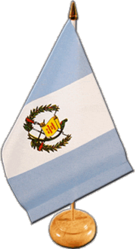 Guatemala Table Flag - Guatemala Flag, Hd Png Download