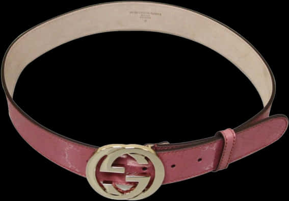 Gucci Pink Belt