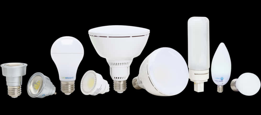Several Different Types Of Light Bulbs