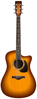 Guitar Png 129 X 340