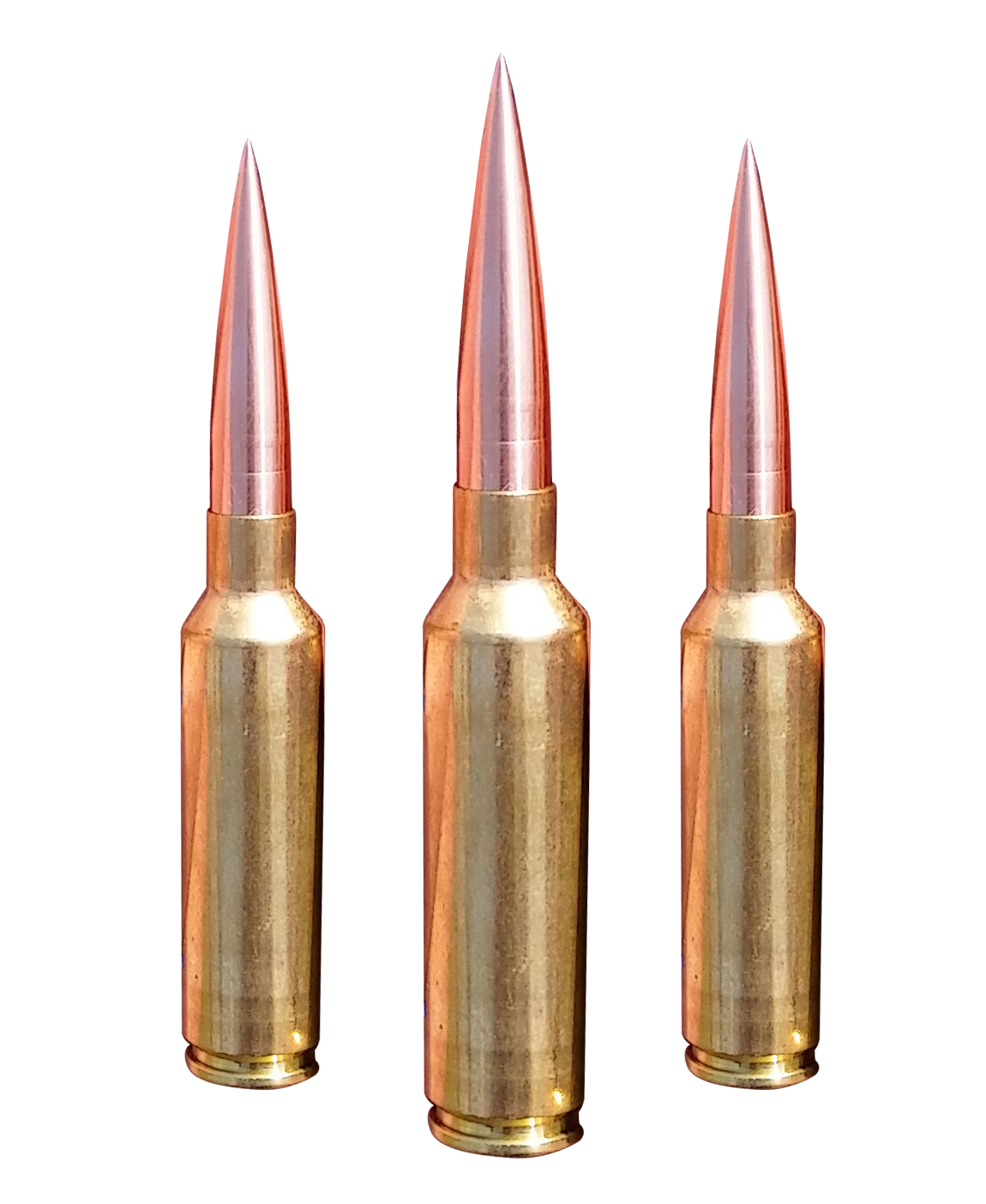 A Group Of Bullets With Pointed Tip