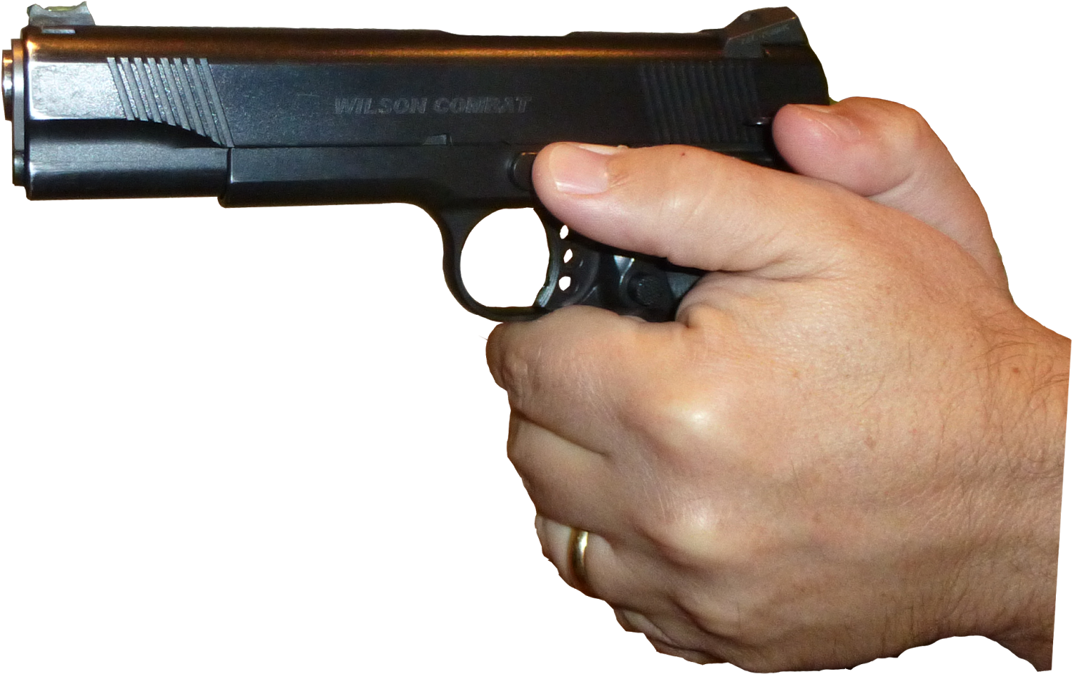 Gun In Hand Png 1526 X 959