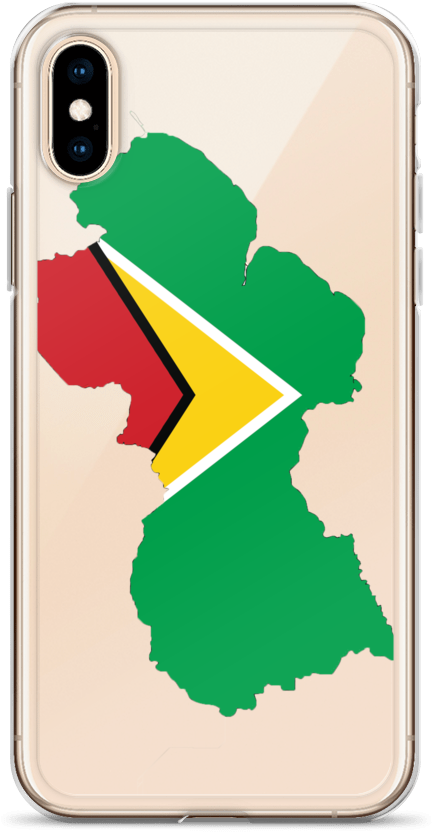 A Cell Phone Case With A Flag