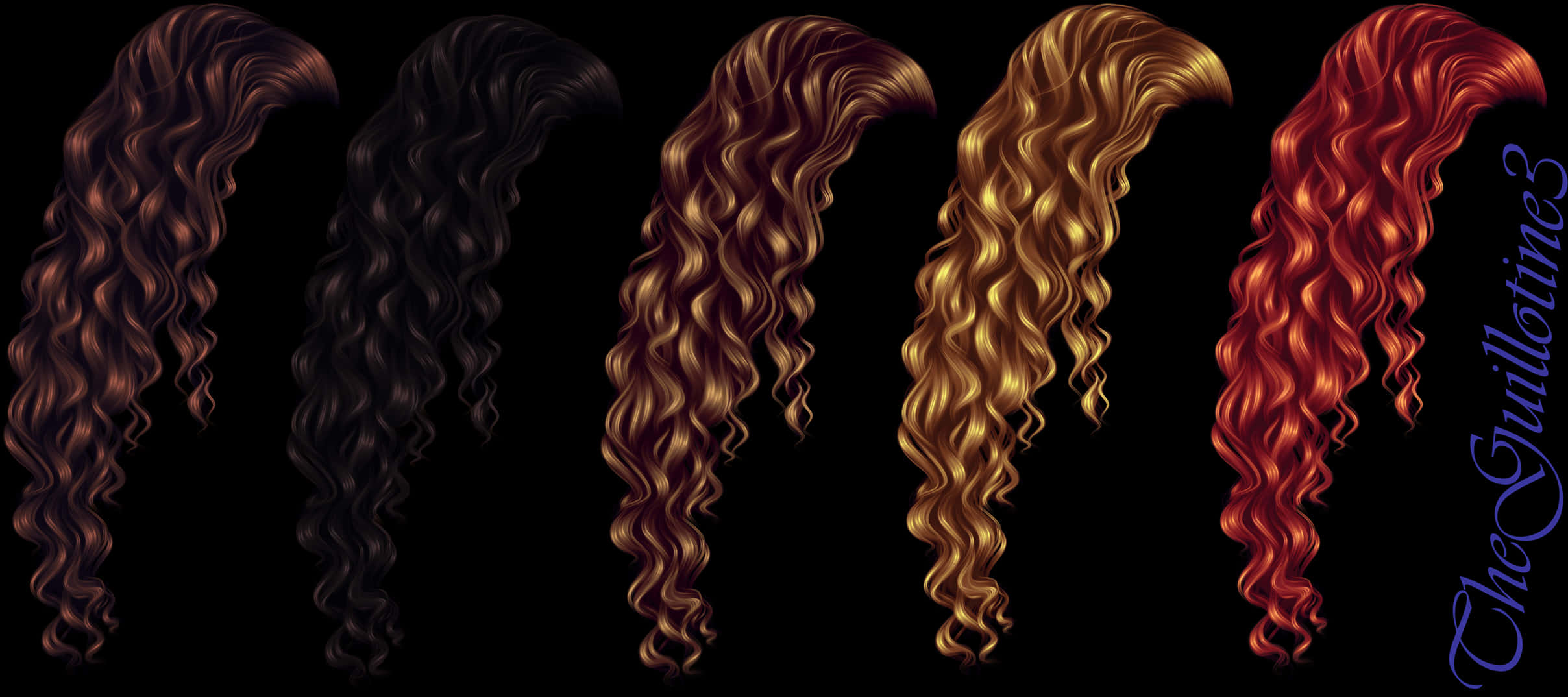 A Different Colored Hair Styles