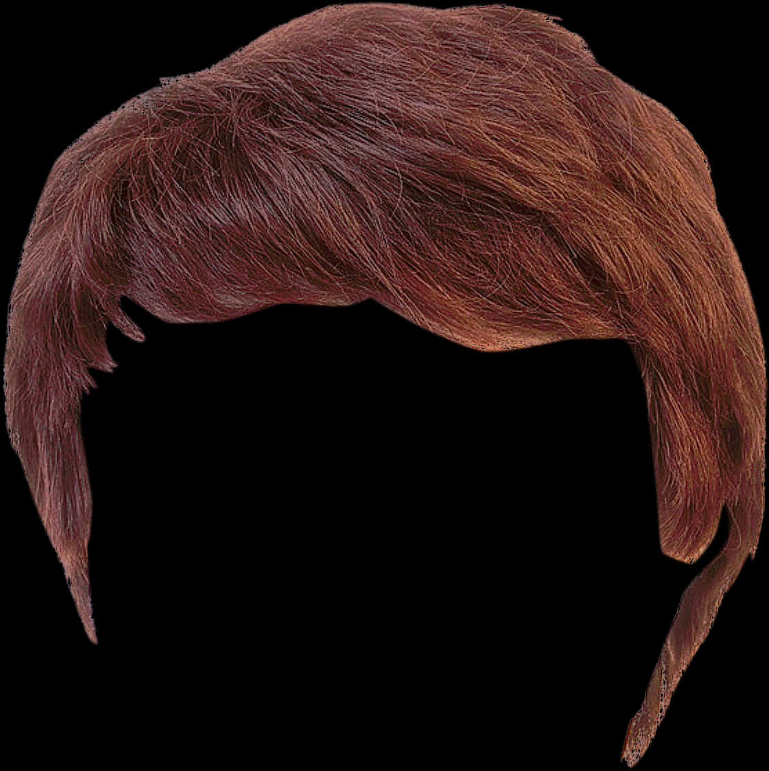 A Close Up Of A Wig