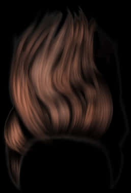 A Blurry Image Of A Woman's Hair
