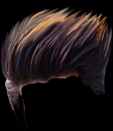 A Close Up Of A Hair