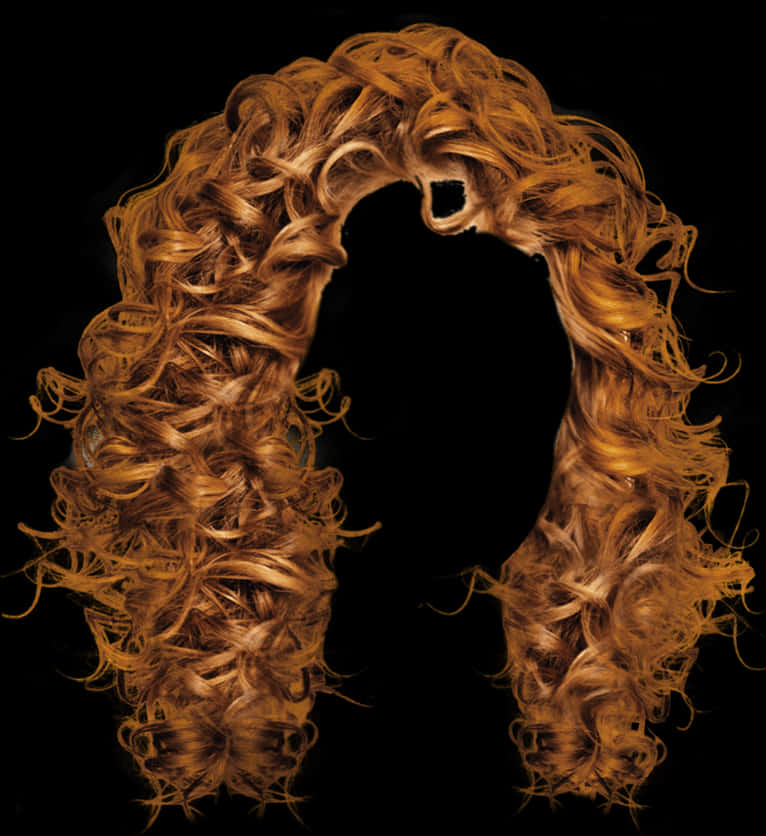 A Close Up Of A Wig