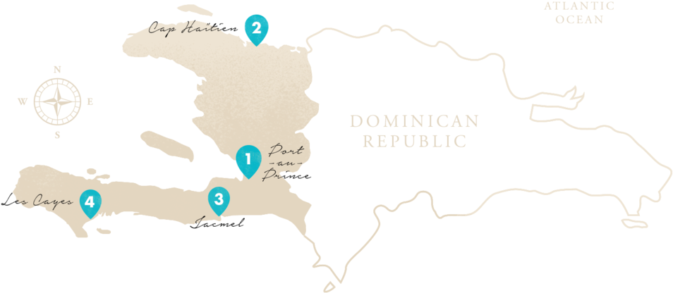 A Map Of The Dominican Republic