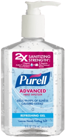A Bottle Of Hand Sanitizer