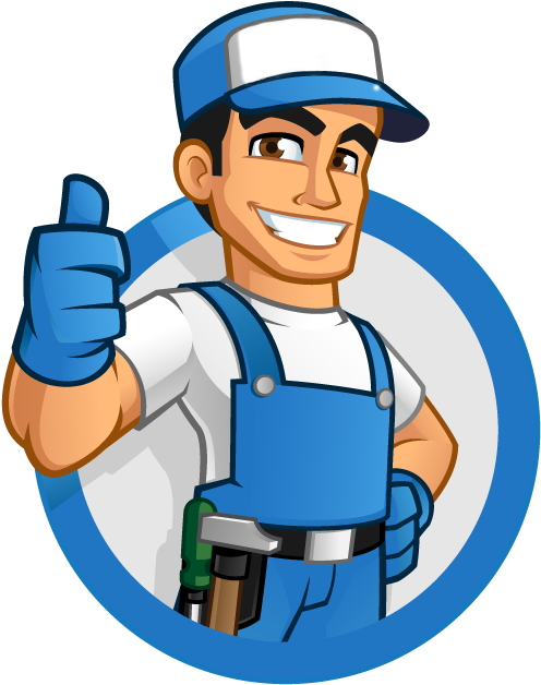 Handyman Character Graphic For Propertifix - Handyman Character, Hd Png Download