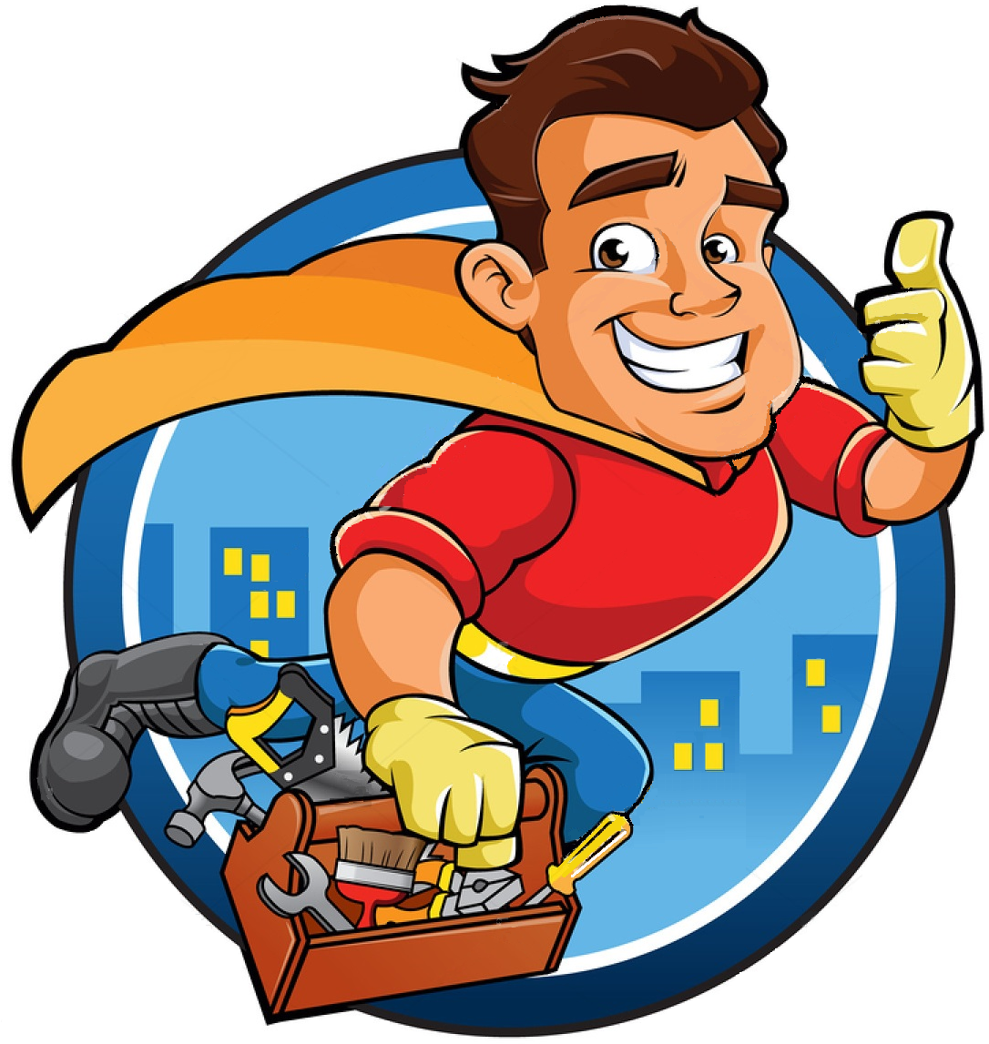 Handyman Stock Photography Royalty-free Superhero - Handyman Cartoon, Hd Png Download