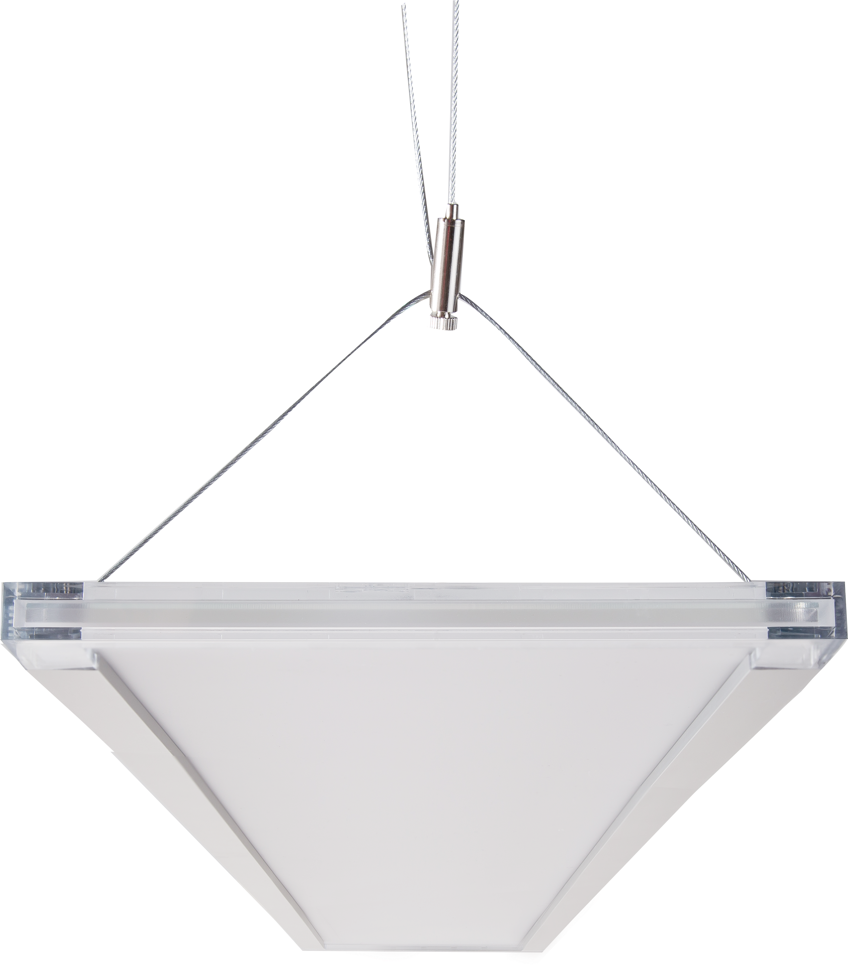 A White Triangle From A Wire