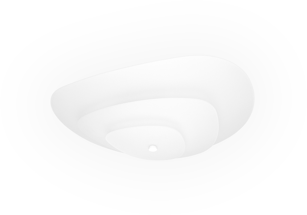 A White Object With A Black Background
