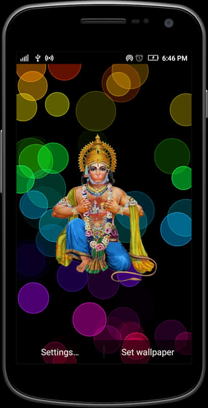 Hanuman Live Wallpaper - Hanuman Ji Maharaj Na, Hd Png Download