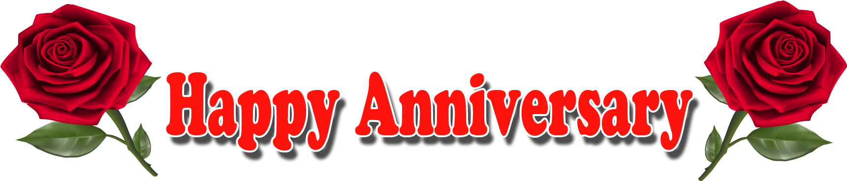 Free Happy Anniversary PNG Images with Transparent Backgrounds