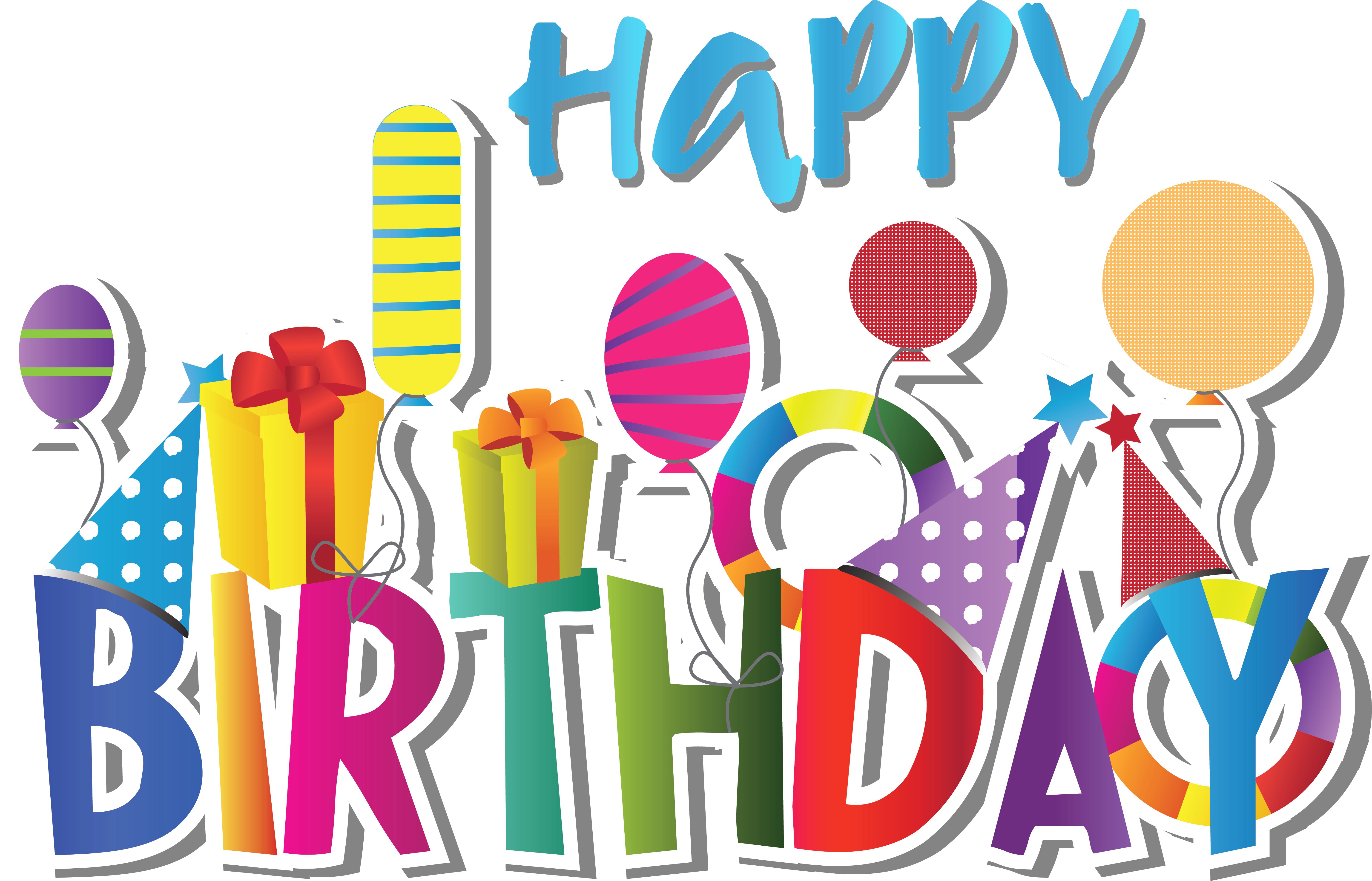 Happy Birthday Background Images Png 5966 X 3834