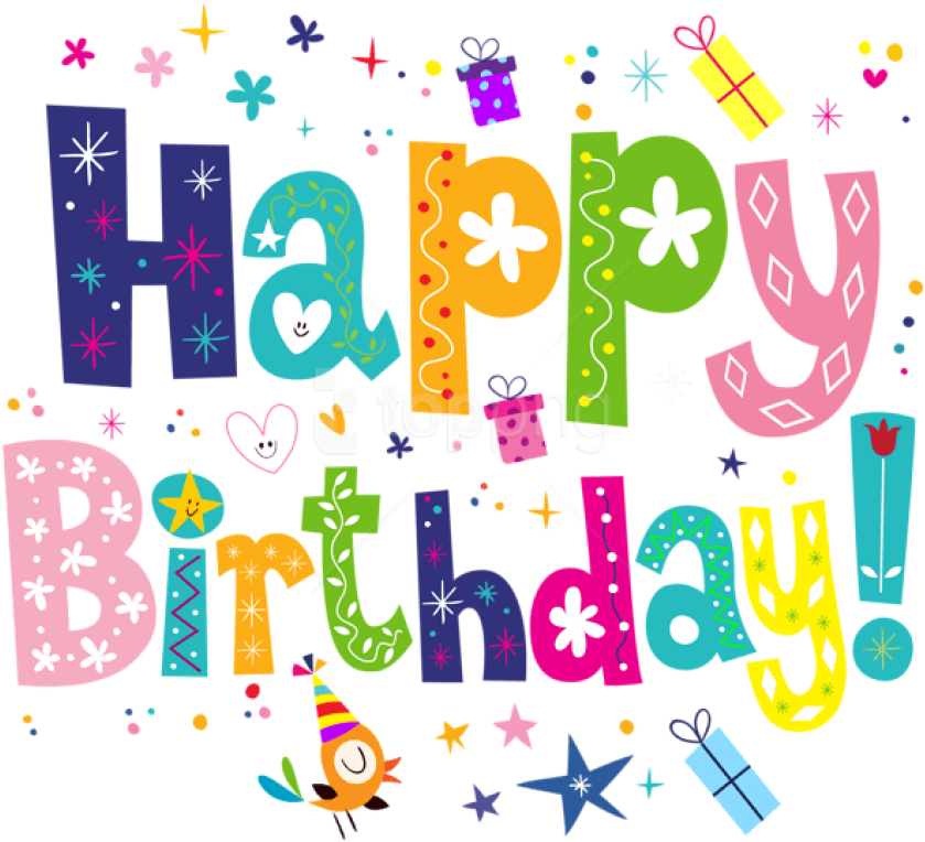 Happy Birthday Background Images Png 839 X 764
