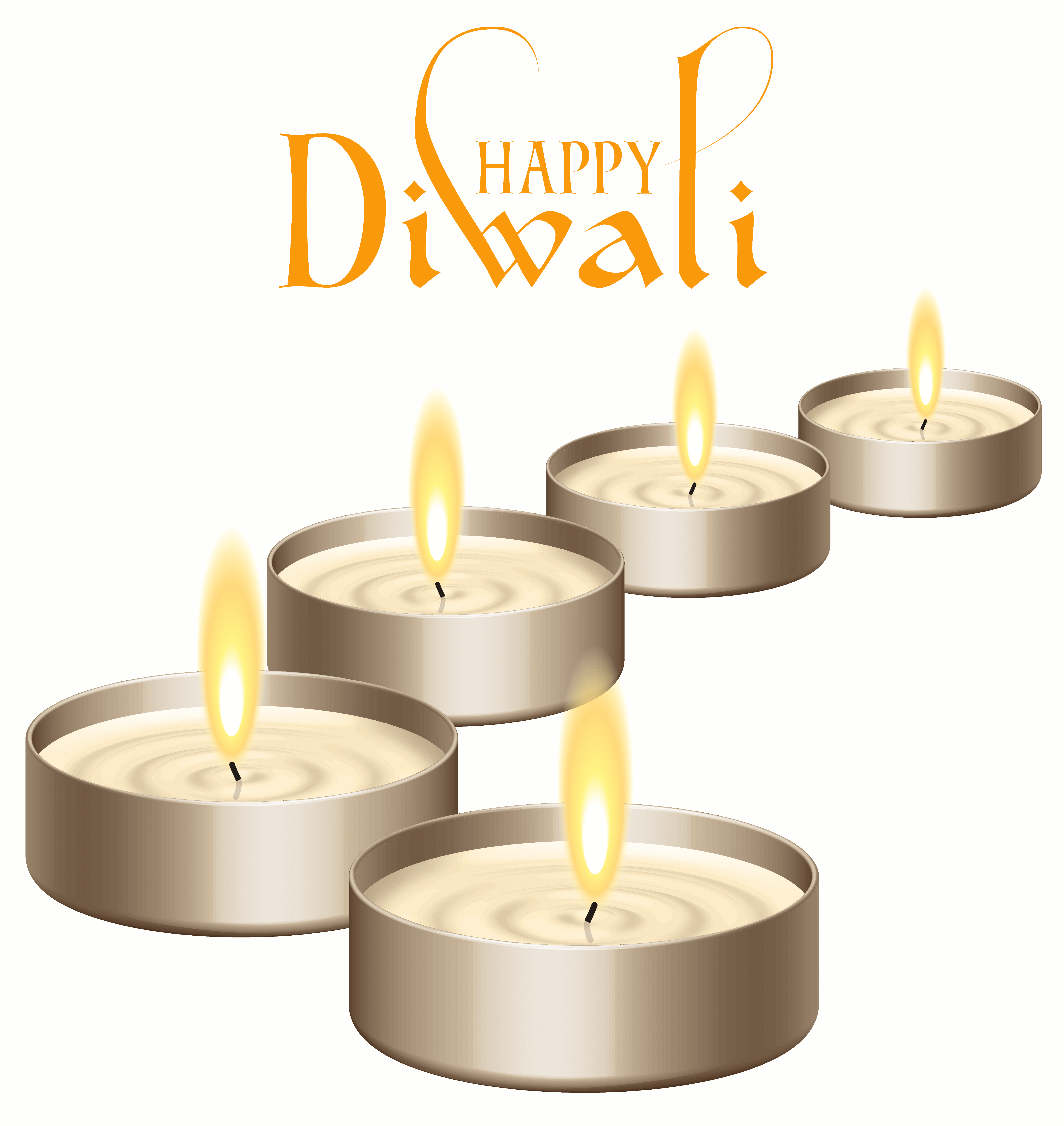 A Group Of Candles With Text
