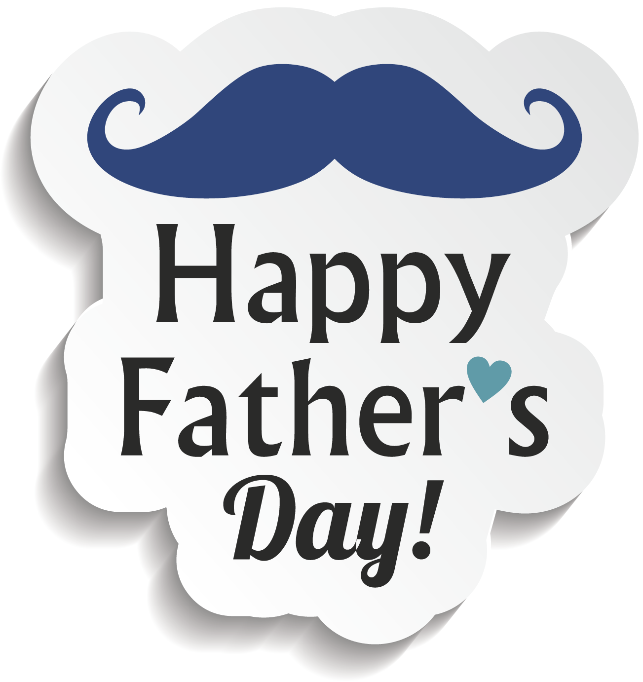 Happy Fathers Day Png, Transparent Png