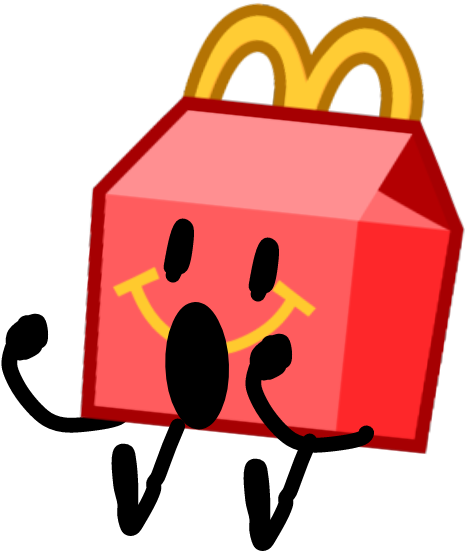 A Cartoon Of A Fast Food Box