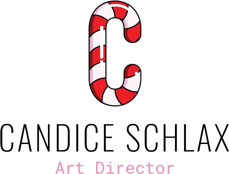 A Candy Cane In The Shape Of A Letter C