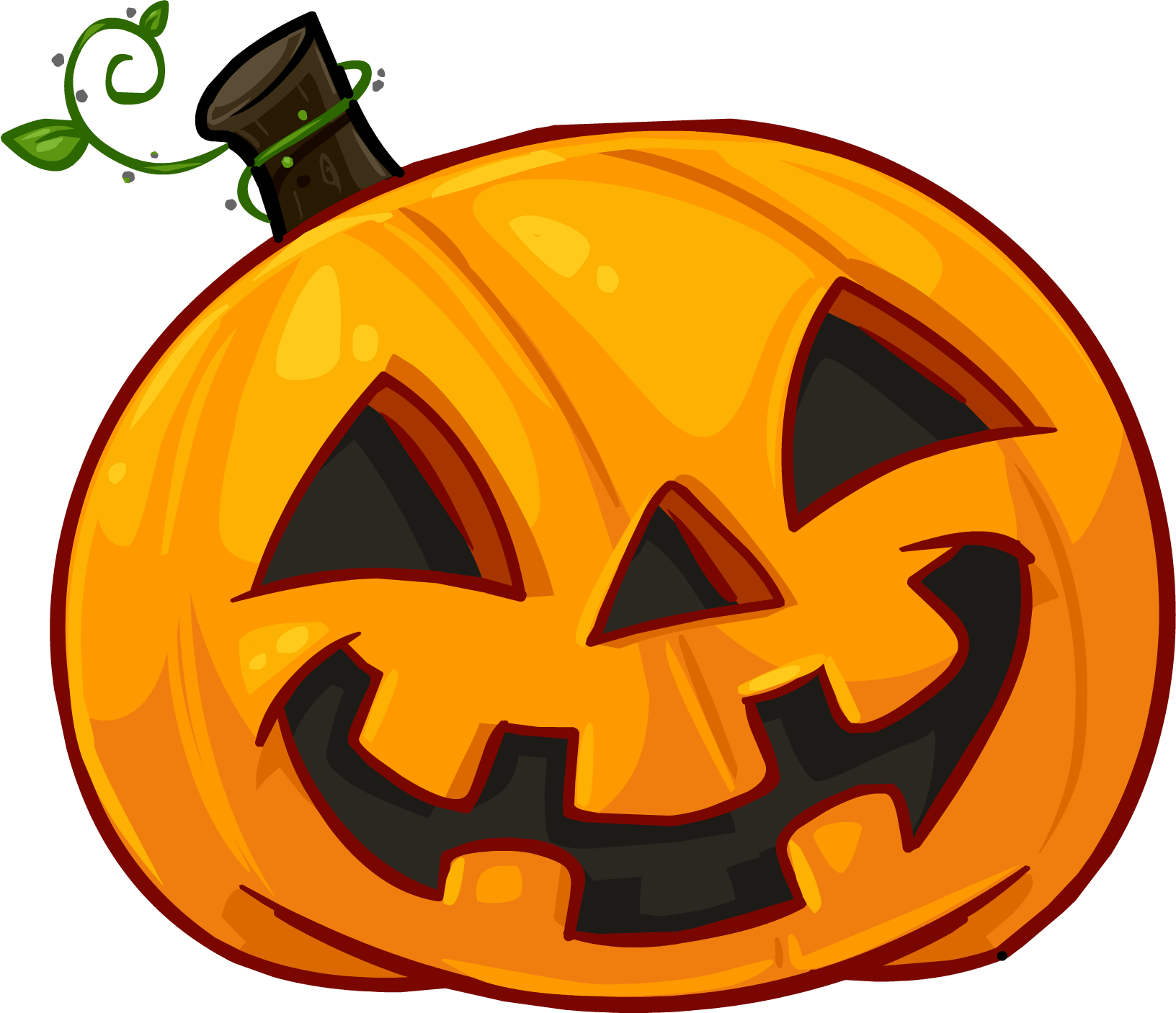 Happy Pumpkin Png Free Download - Halloween Pumpkin Head Png, Transparent Png