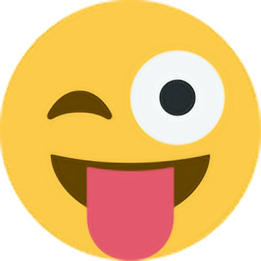 A Yellow Emoji With A Tongue Sticking Out