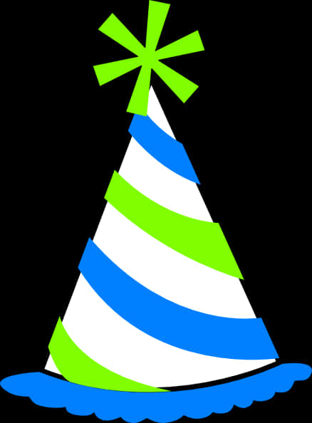 A Colorful Striped Hat With A Star