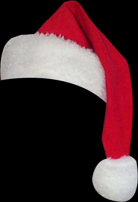 A Red And White Santa Hat