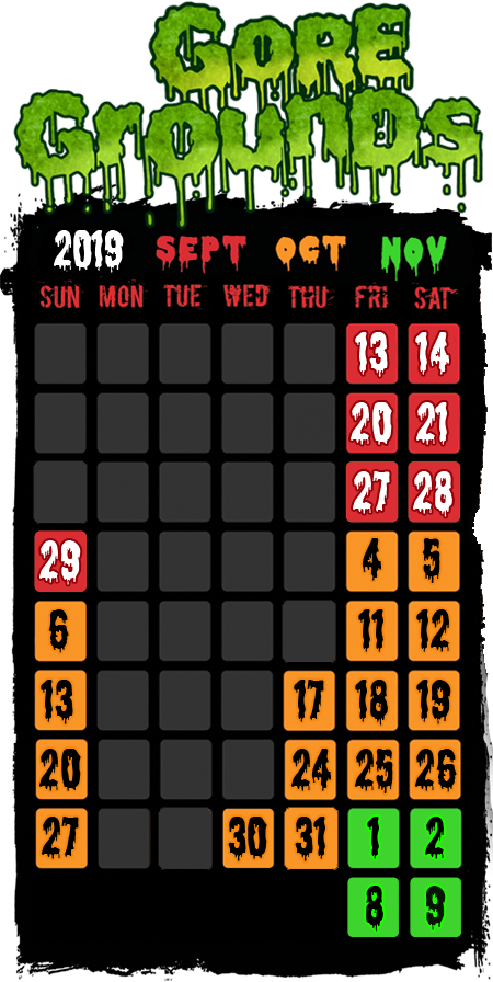 Haunted House Calendar 2019, Hd Png Download