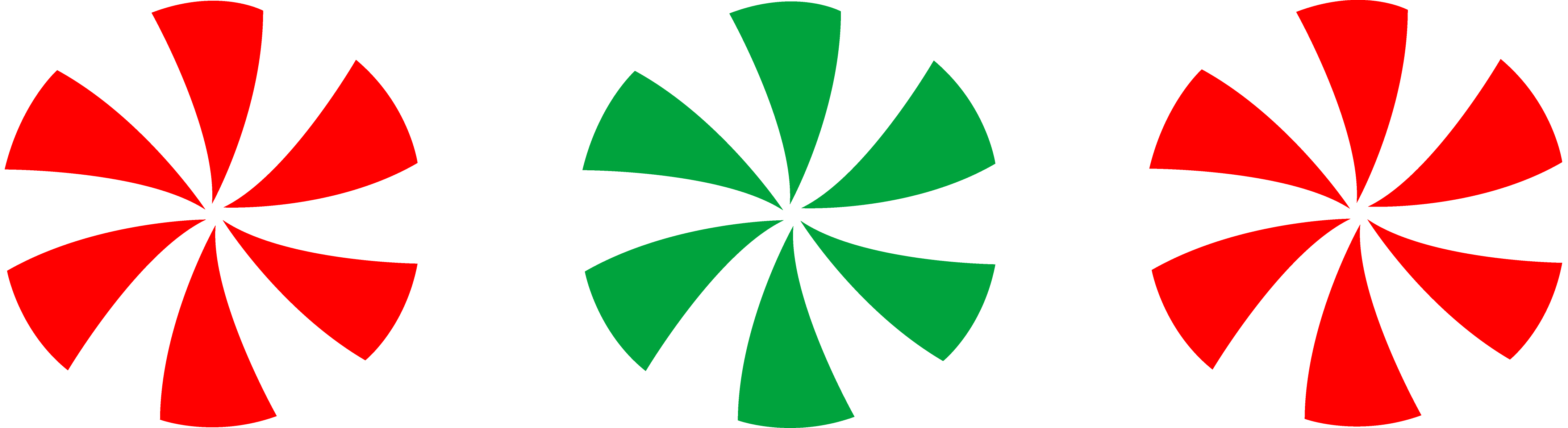 A Green And White Circular Object